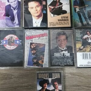 Assorted Music Cassette Tape Collection